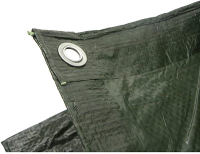 GEKO Dikke groene dekzeil 6x10m - Weerbestendig en duurzaam