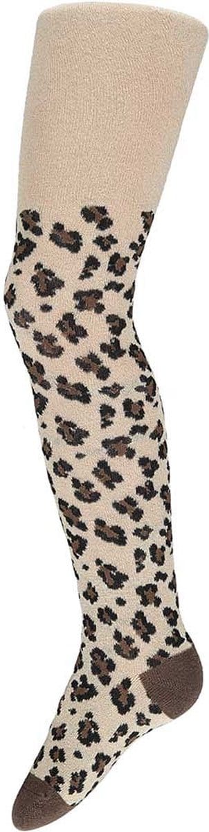 Apollo - Maillot - Panterprint - Glitter - Beige - Maat 92/98