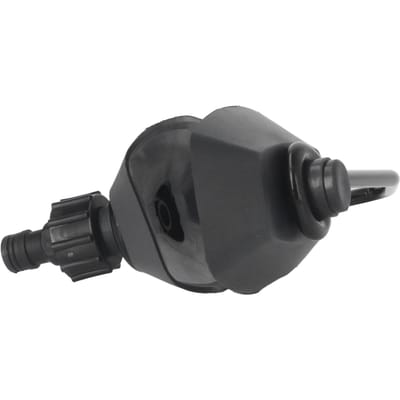 Marine Motor Flusher Nylon Rechthoofdige Kop Buitenboordmotor Waterreiniger voor Schip Jacht black