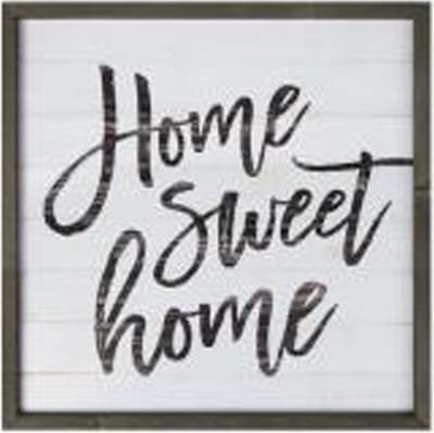 Wandbord Home sweet home