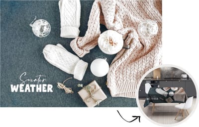 Kerst Tafelkleed - Kerstmis Decoratie - Tafellaken - Winter - Kerstballen - Quote - 220x150 cm - Kerstmis Versiering