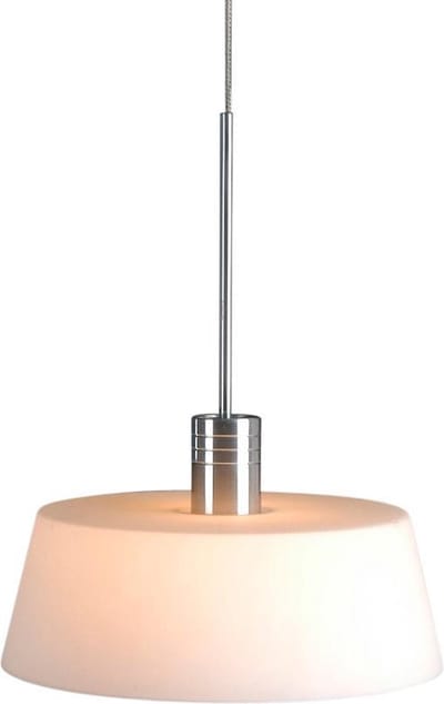 Hanglamp LED NotÂ?R 1X50W G6.35 Nikkel Gl.Wit