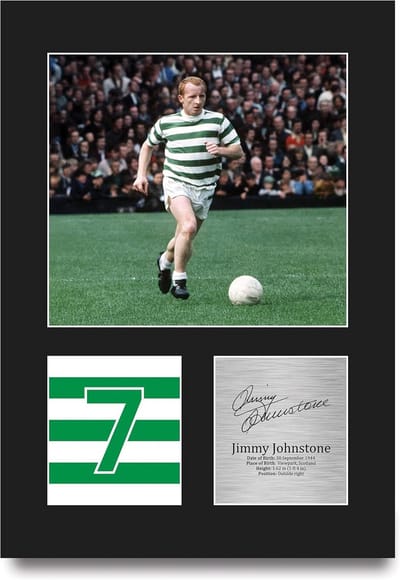 Gedrukte Gesigneerde Voetbalfoto A4 Portret - Cadeau voor Voetbalfans