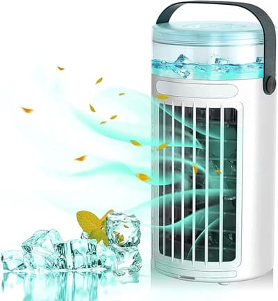 Persoonlijke Airco - Luchtkoeler Ventilator - Koelte Cre i00ebren - 4-in-1 Functie - Niet gespecificeerd - Niet gespecificeerd