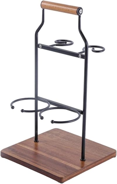Wijnglas Droogrek - Wijnkast Display Stand - Wijn Serveren - Omgekeerd Ontwerp - 22x22x40cm - Niet gespecificeerd