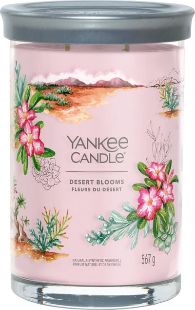 Yankee Candle - Desert Blooms Large Tumbler Geurkaars - 100 branduren - twee lonten