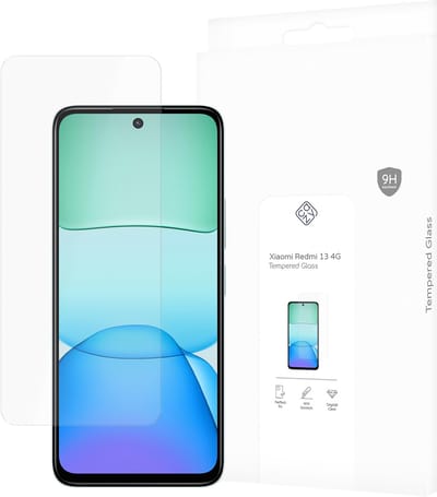 Cazy screenprotector geschikt voor Xiaomi Redmi 13 (4G) - Screenprotector Gehard Glas