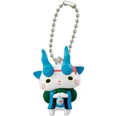 Capsule Speelgoed Yo-kai Watch JIBANYAN 5 Soorten Schattige Actiefiguur Telefoon Bedeltjes Hanger Echt Gashapon blue
