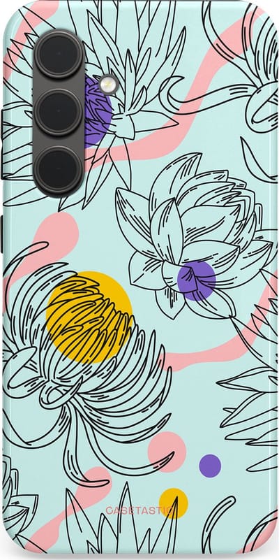 Casetastic Hoesje Geschikt voor Samsung S24 - Stijlvolle Beschermende Duo-layer Case - Wildschets