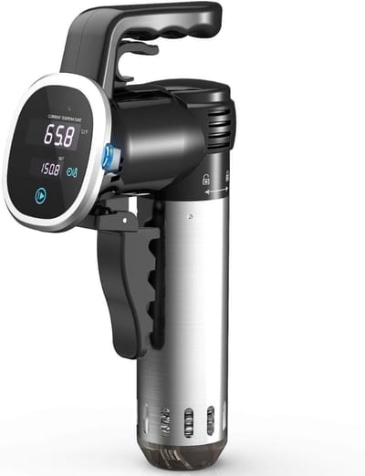 DnA® Sous Vide - Sous Vide Stick - Sous Vide Zakken - Zwart - 7cm × 7cm × 34cm
