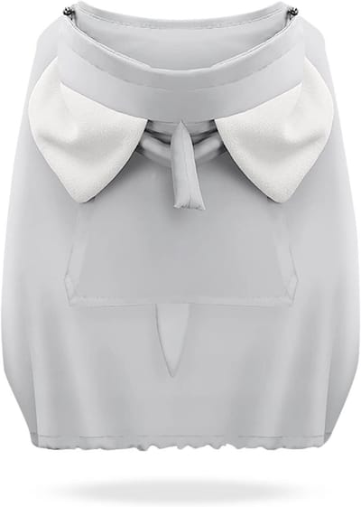 Draagzakhoes Baby - Universele Cape - Bescherming Buiten - Met Voorvak - 29x23x3 cm - Grijs