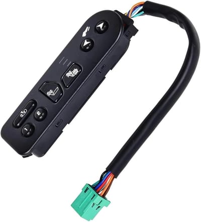 Raambediening Schakelaar - Elektrische Raamknop - Auto Interieur - Directe Vervanging - 130 gram - Zwart