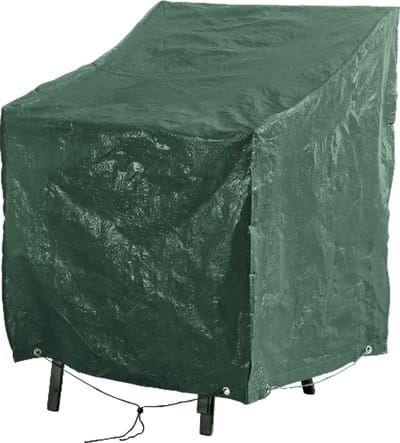 Livarno Home Hoes voor Tuinmeubelen - Hoes voor stapelstoelen - ca. 76/110 x 91 x 80cm