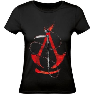 Assassin's Creed - Gaming T-shirt - Shadows - Announcement Shirt - S tot L - voor Vrouwen - zwart