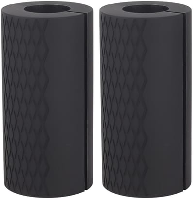 Dailygoods - 2 Stuks Dikke Barbell Grips - Antislip Handgreep voor Krachttraining