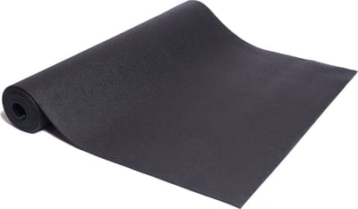 Yogamat studio zwart extra breed - Lotus | 4,5 mm | fitnessmat | sportmat | pilates mat