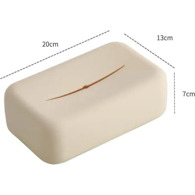 Boîte à mouchoirs en silicone étanche pour la cuisine et la salle de bain, rangement pour la maison, porte-serviettes de bureau, rangement pour mouchoirs