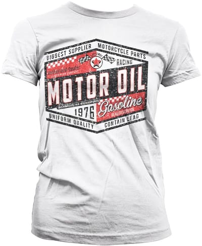 Hybris Damen Motor Oil 1976 Girly T-shirt SH-5-15756-H57-10