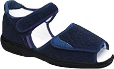 Pulman New Laurel Verbandschoen - Zomer Open-Teen - Postoperatieve Schoen - Klittenband Schoen - Maat 40 - Blauw