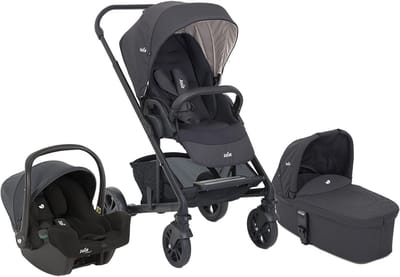 Reiswieg en Buggy - Baby Transport - Vanaf Geboorte - Compact Opvouwbaar - Tot 22 kg - Zwart