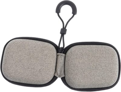 Oordopjes Opbergtasje - Mini Hoesje - Elektronica Opbergen - Schokabsorberend Materiaal - 7x6x3.5cm - Geel