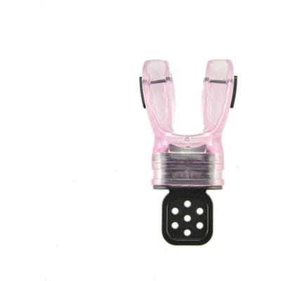 Embout de plongée sous-marine embout de tuba moulable pour la plongée sous-marine rose