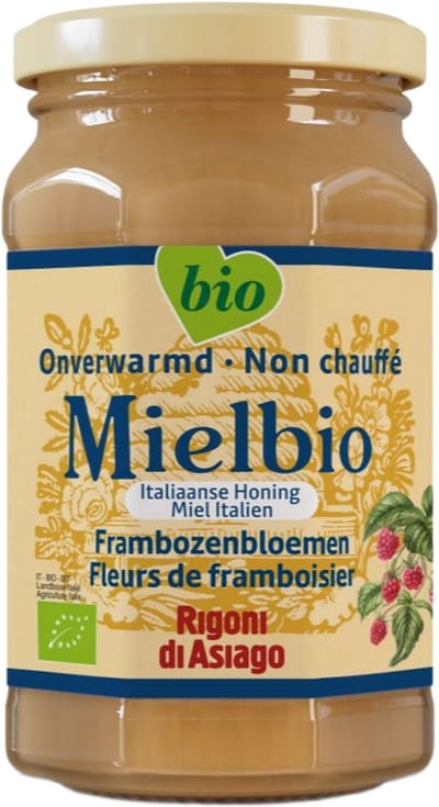 Mielbio Italiaanse Honing Framobozenbloesem Bio 300GR
