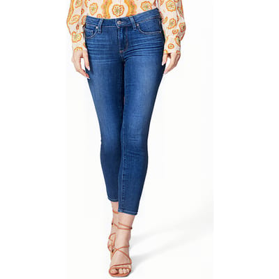 PAIGE Verdugo Crop Farrah Maat: W24 | Skinny Jeans Outlet | Dames | Blauw