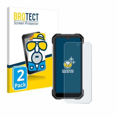 BROTECT - Screenprotector voor Unihertz Tank Mini - Folie Beschermfolie matte 2 Stuks