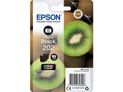 Epson 202 (C13T02F14010) Inktcartridge Foto-zwart