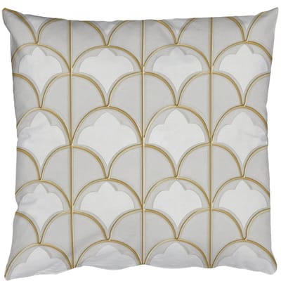 Sierkussens - Kussentjes Woonkamer - 50x50 cm - Mozaïek - Bogen - Goud