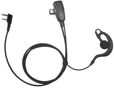 Incotech ECH1040-K1 C-shape headset Kenwood aansluiting voor portofoons