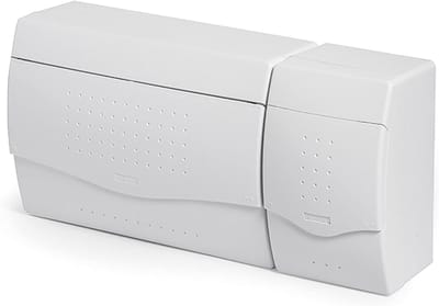 Elektrische Verdeelkast - Installatiekast Groepenkast - Veilige Stroomverdeling - IP40 Waterdicht - 195x404x100 mm - Wit