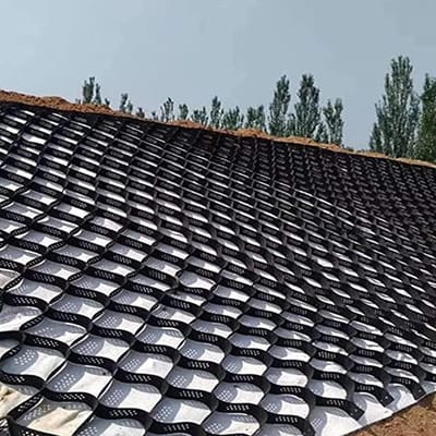 Grindstabilisator Rooster - Bodemversteviger Systeem - Oprit Verstevigen - Hoge Draagkracht - 3x6 Meter - Zwart