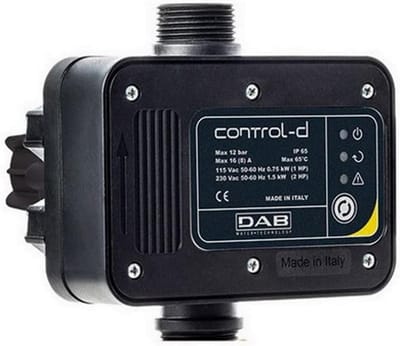 Elektronische Drukregelaar voor Waterpomp 1.5 kW IP65 - Constante Druk & Droogloopbeveiliging