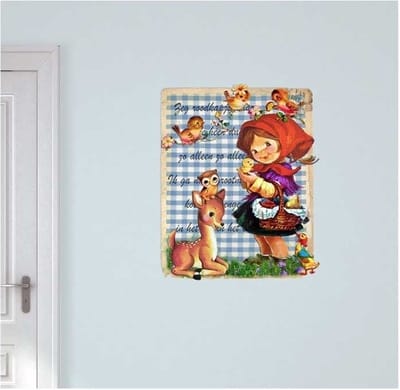 Muursticker Roodkapje