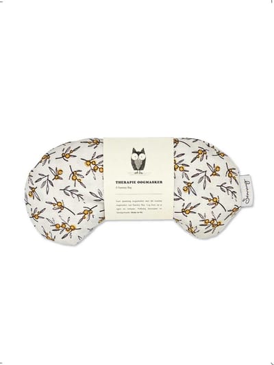 Oogmasker warmtekussen - Bloesemtak - Duurzaam cadeau - Kersenpitten - Meditatiekussen - Oogkussen - Yoga - Meditatie - Ontspanning - Migraine