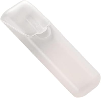 Tandenstokerhouder Dispenser - Opbergcontainers Tandenstokers - Reizen en Opslag - Halfdoorzichtig Voorraad Zicht - 4 Stuks - Wit