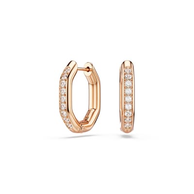 Swarovski Dextera Dames Oorbellen Metaal - Roségoud