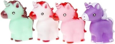 Lg-imports Eenhoorns Meisjes 6 X 5 Cm Roze/paars/groen 4-delig