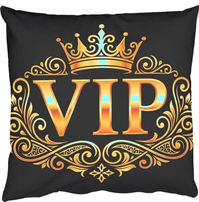 Sierkussens - Kussentjes Woonkamer - 50x50 cm - VIP - Kroon - Goud