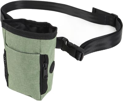 Draagbare Hondensnacktas met Poepzakdispenser van Oxford Stof voor Training en Buitenwandelingen in het Park, Ideaal voor Hondenliefhebbers en Activiteiten