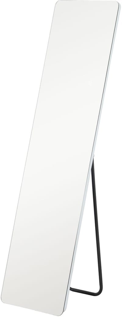 REDOM - Passpiegel - Led-Verlichting En Dimbaar - Frameloos - Wand Of Vrijstaand - Metaal - Transparant - 150 X 40 Cm
