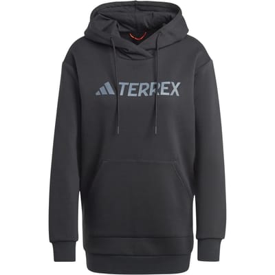 adidas TERREX Terrex Multi Large Logo Hoodie - Dames - Zwart- 2XL
