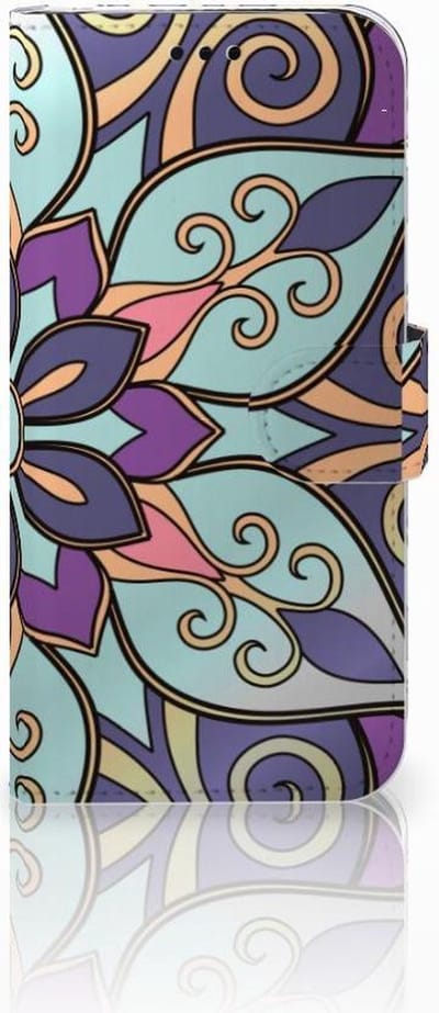 Samsung Galaxy J5 2017 Hoesje Purple Flower