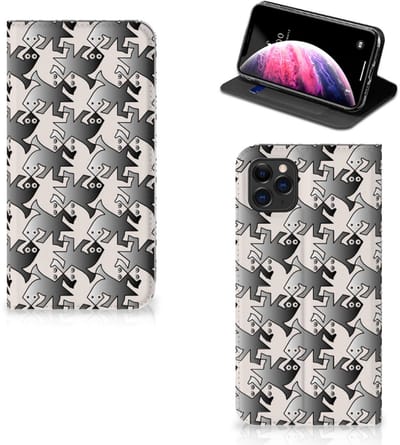 Apple iPhone 11 Pro Max Hoesje maken Salamander Grey
