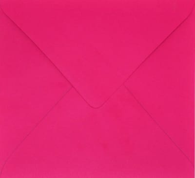 Gladde roze enveloppen 12 - 153 x 153 mm - 25 stuks - NK natgelijmde - 120 gram - Keaykolour - Netuno
