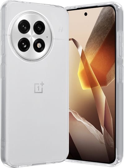 Hoes - Geschikt voor OnePlus 13R - Sterk & Shockproof - Hoesje Cover - Siliconen Case - Transparant