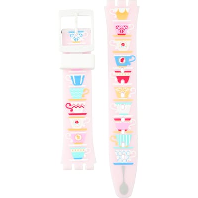 Swatch Plastic - Originals Medium (34mm) /Access/Solar/Musicall/Stop - G/SK/SL/SR/SS/SO28 AGW191 GW191 High Tea Horlogeband