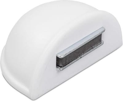 Deurstopper met magneet - wit 48x25mm